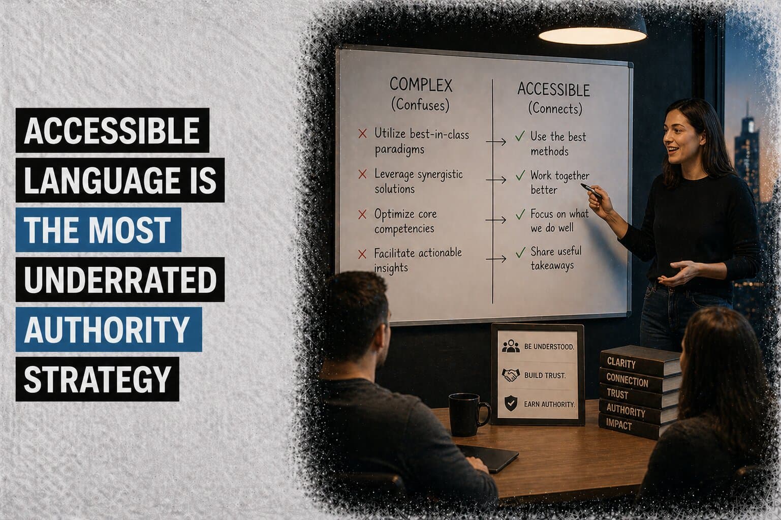 Accessible Language Is the Most Underrated Authority Strategy