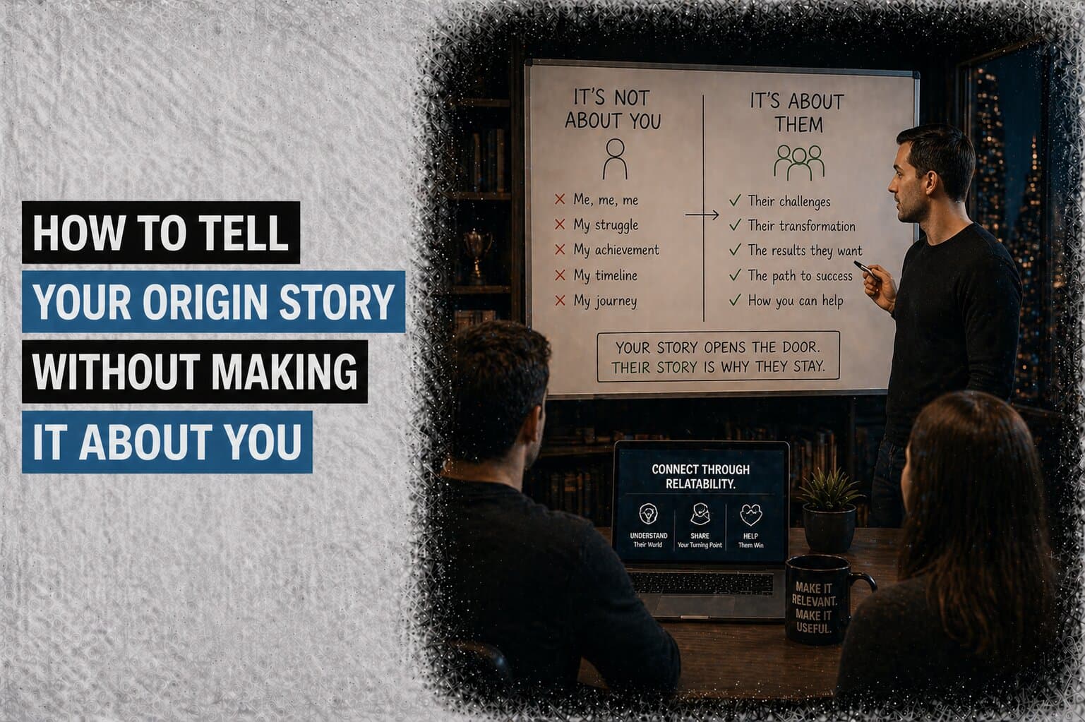 Article image for How to Tell Your Origin Story Without Making It About You