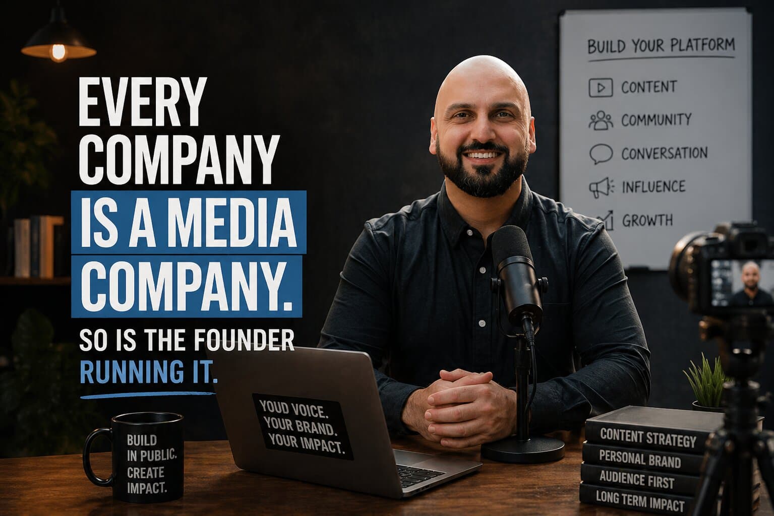 Article image for Every Company Is a Media Company. So Is the Founder Running It.