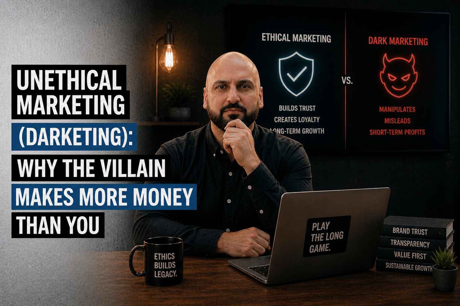 Unethical Marketing (Darketing): Why The Villain Makes More Money Than You
