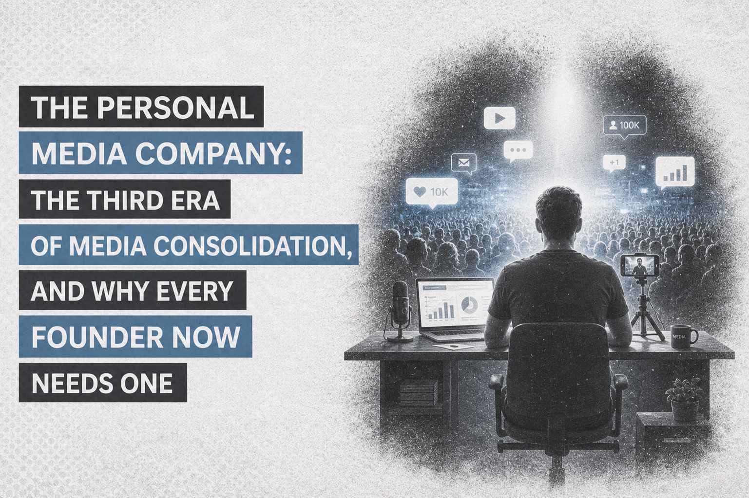 The Personal Media Company: The Third Era of Media Consolidation, and Why Every Founder Now Needs One