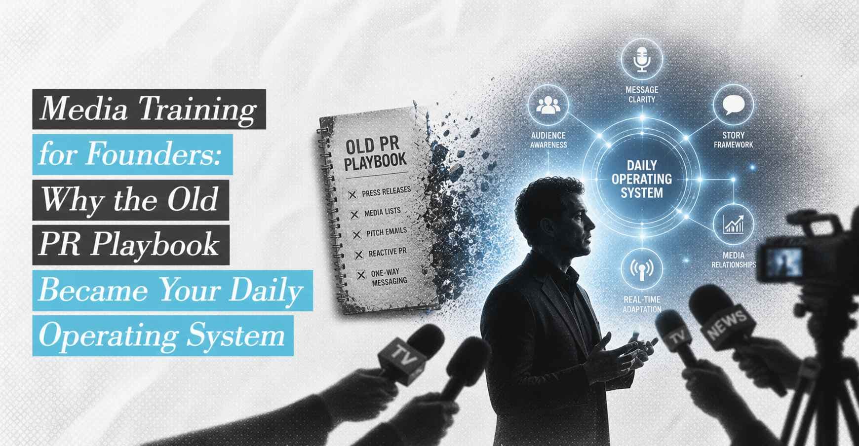Media Training for Founders: Why the Old PR Playbook Became Your Daily Operating System