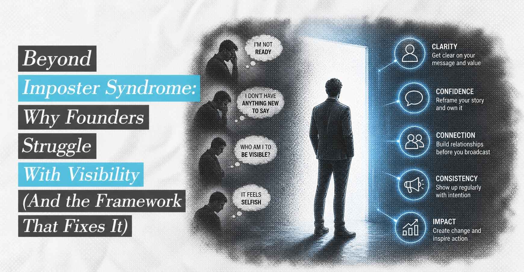 Article image for Beyond Imposter Syndrome: Why Founders Struggle With Visibility (And the Framework That Fixes It)