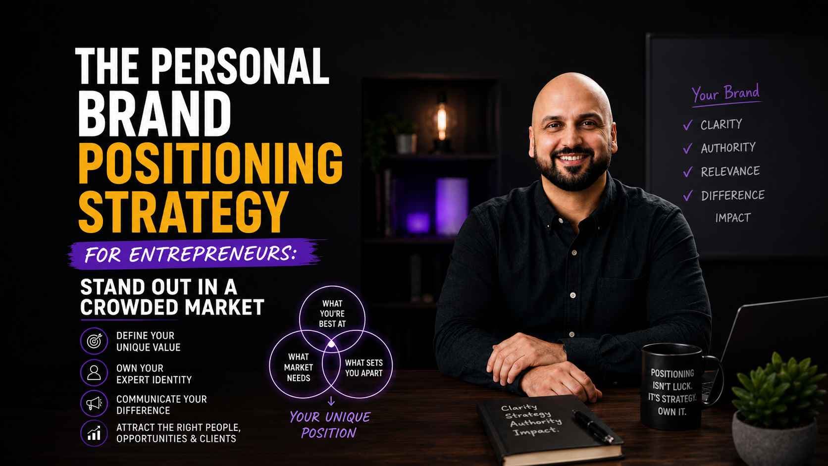 Article image for The Personal Brand Positioning Strategy for Entrepreneurs: Stand Out in a Crowded Market
