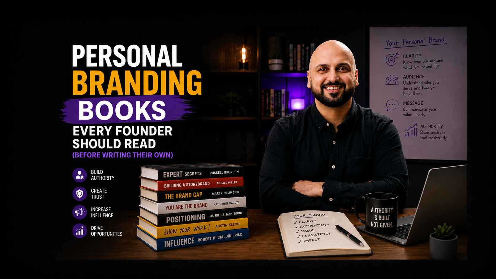 Personal Branding Books Every Founder Should Read (Before Writing Their Own)