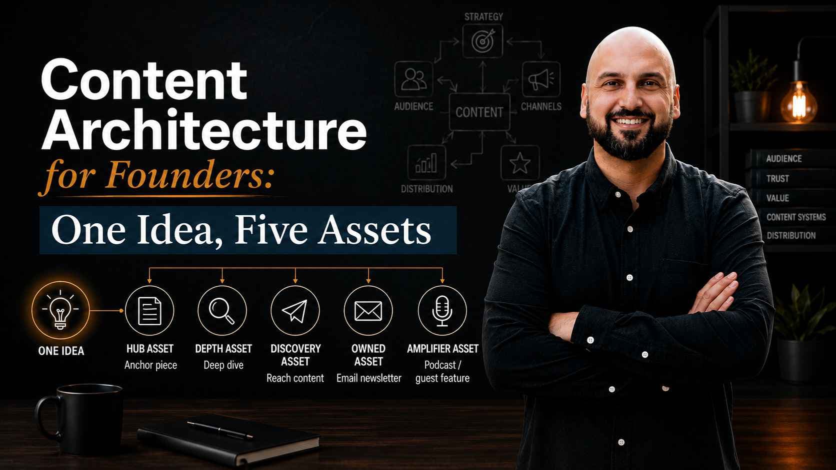 Article image for Content Architecture for Founders: One Idea, Five Assets