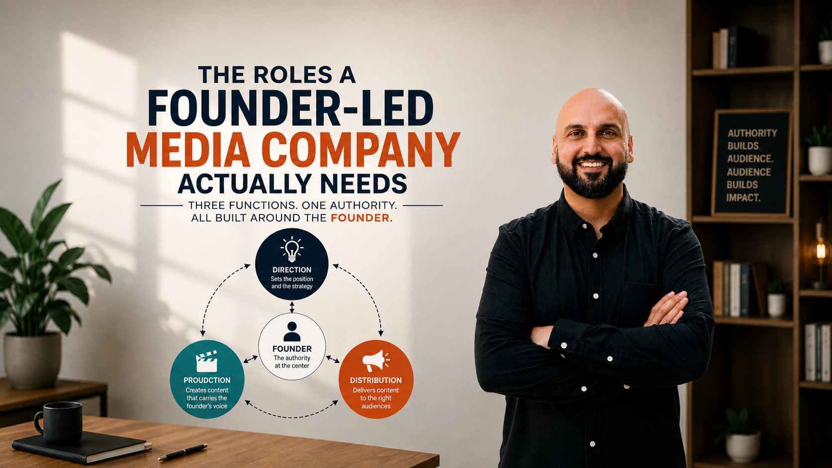 The Roles a Founder-Led Media Company Actually Needs