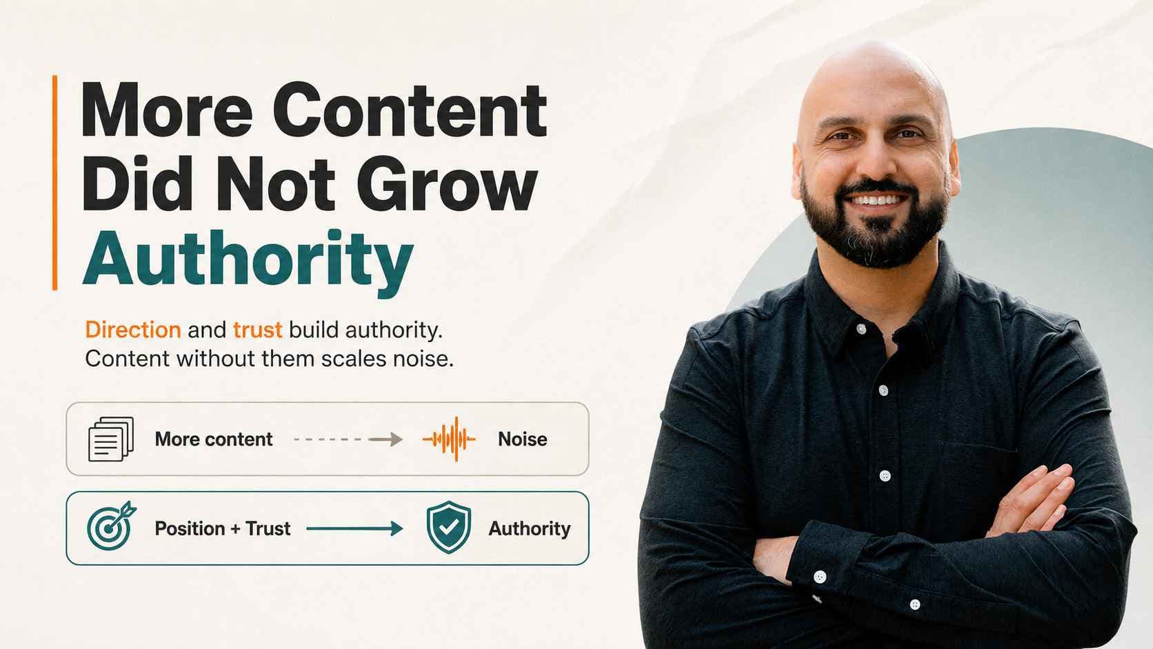 Article image for Why More Content Did Not Grow the Founder's Authority