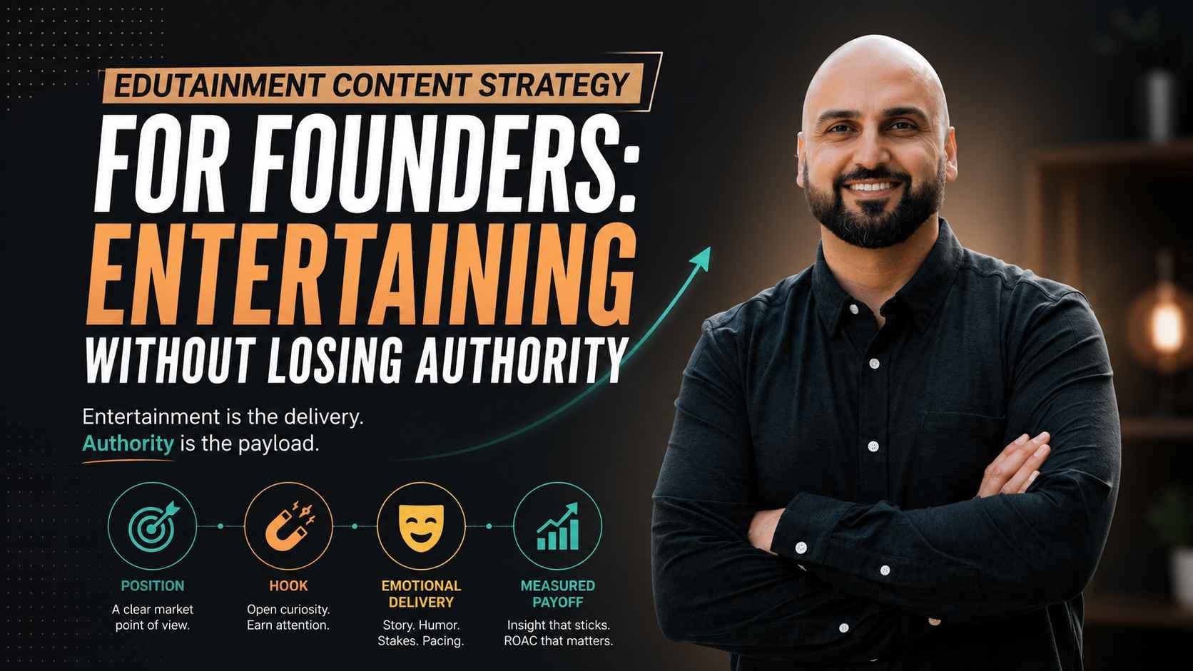 Article image for Edutainment Content Strategy for Founders: Entertaining Without Losing Authority