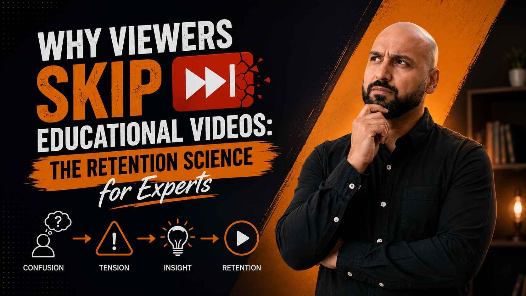 Why Viewers Skip Educational Videos: The Retention Science for Experts