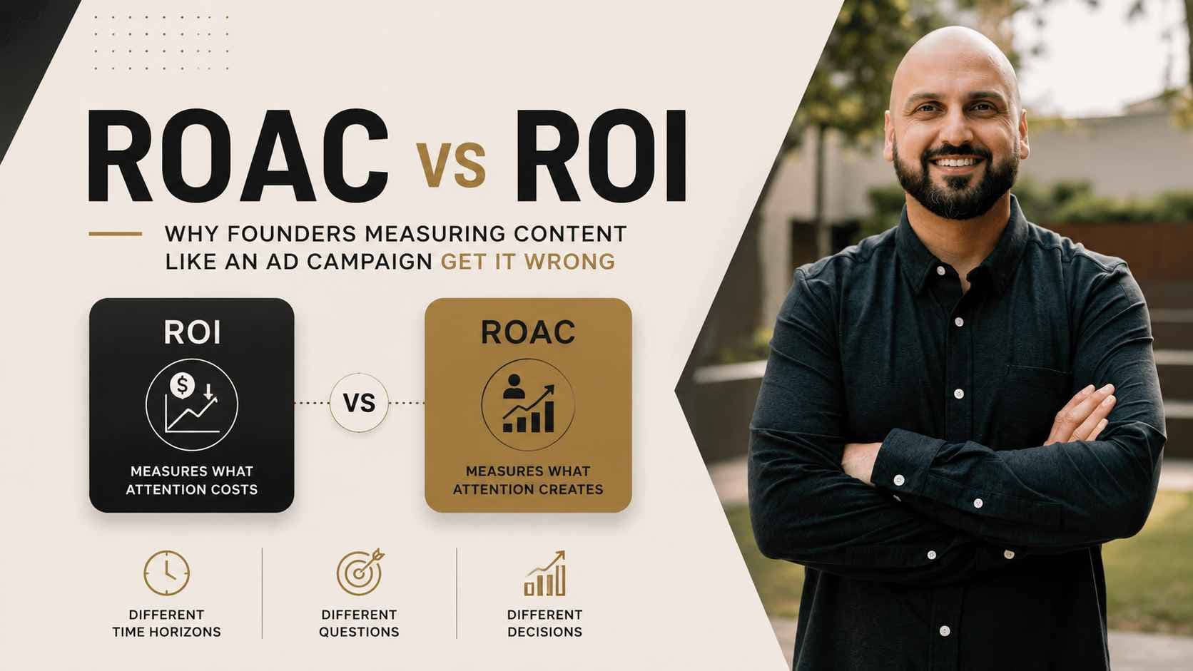 Article image for ROAC vs ROI: Why Founders Measuring Content Like an Ad Campaign Get It Wrong