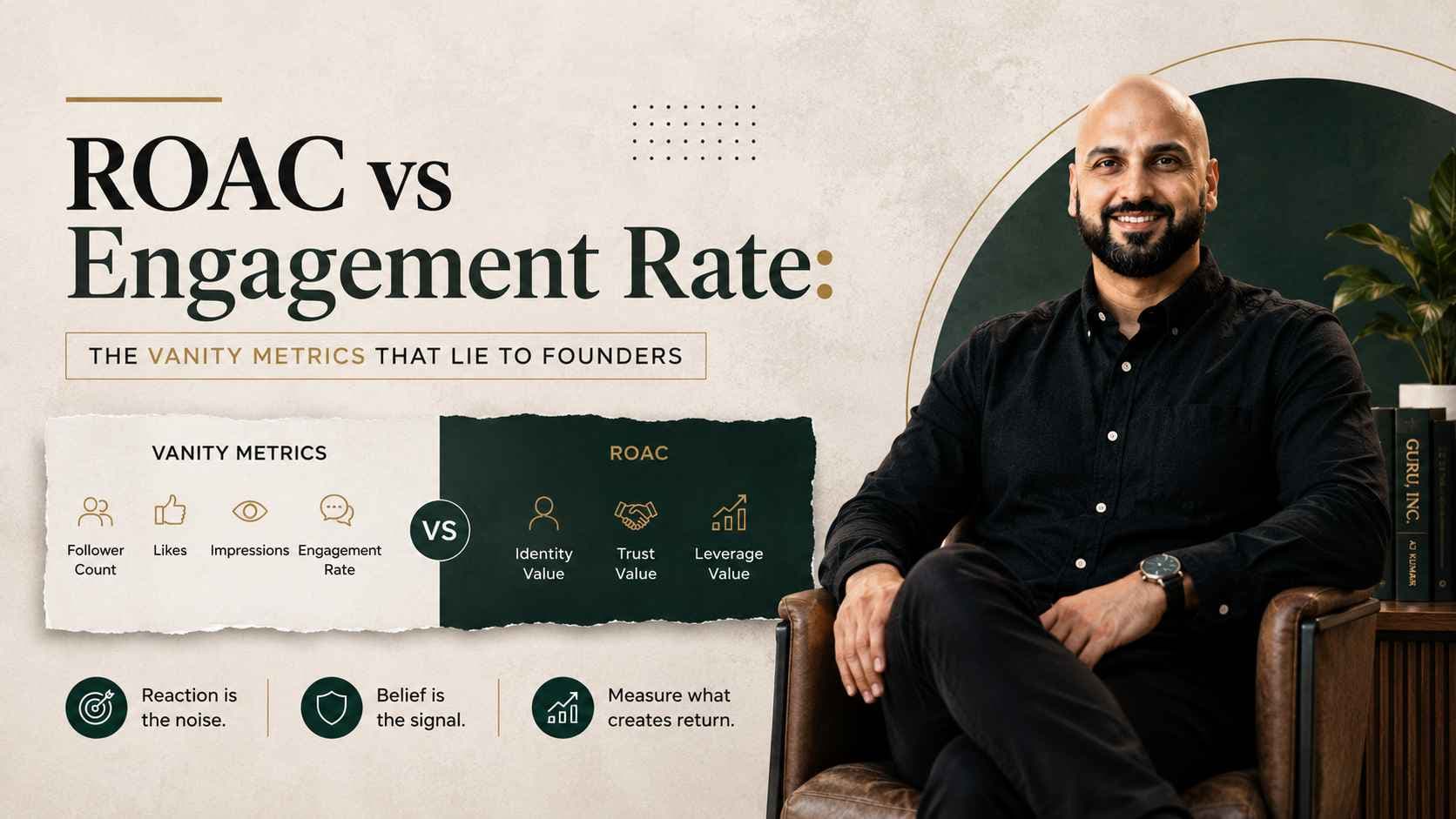 ROAC vs Engagement Rate: The Vanity Metrics That Lie to Founders