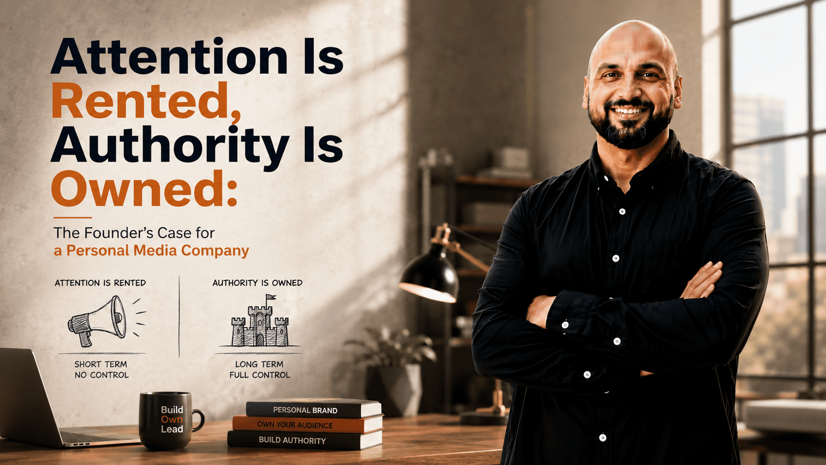 Attention Is Rented, Authority Is Owned: The Founder's Case for a Personal Media Company