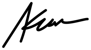 AJ Kumar's Logo & Signature